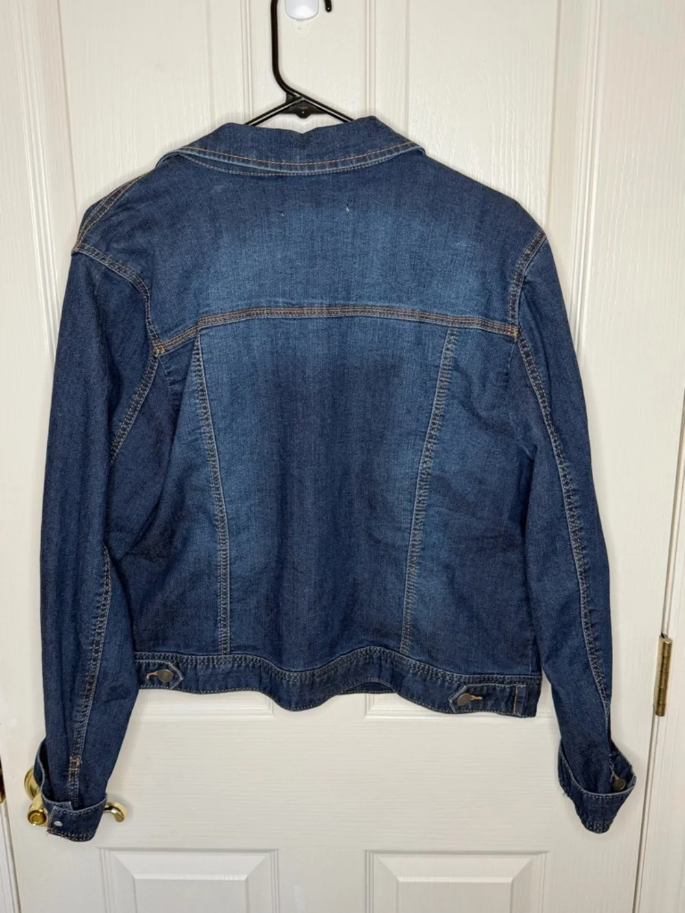 Artisan NY Dark Indigo Denim Jacket Women's Jean Jacket - Picture 3 of 6